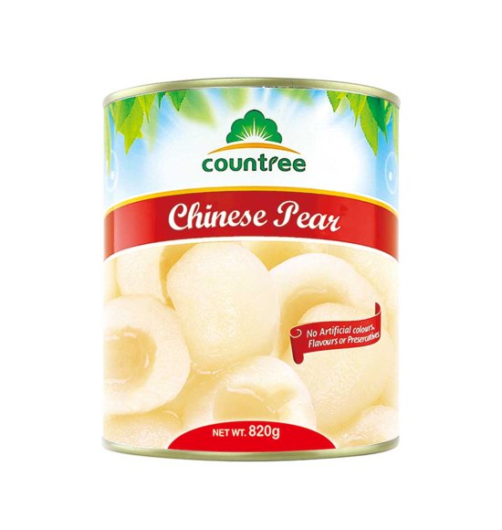 中国梨丁罐头