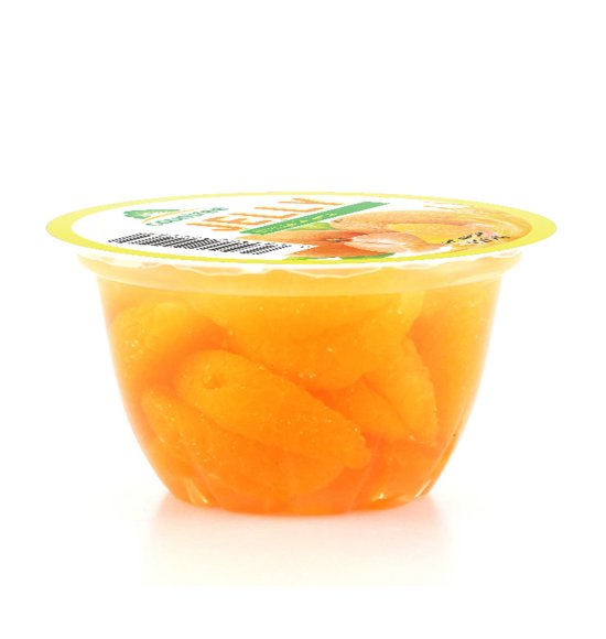 4盎司桔子果冻 