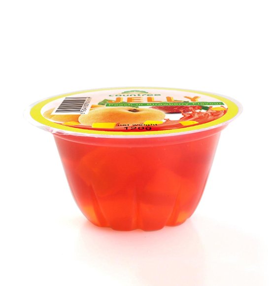 草莓味桃果冻