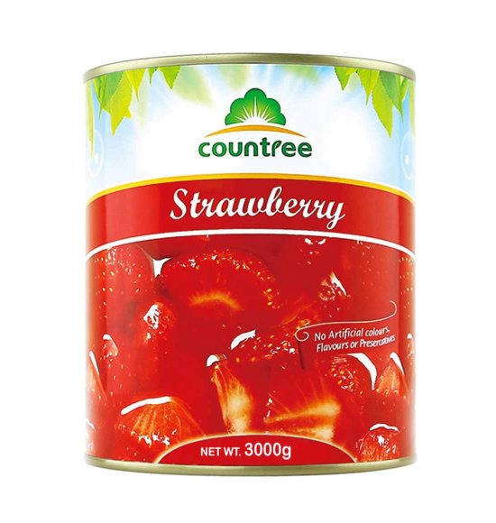 3100ml草莓罐头