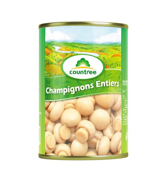 整颗蘑菇罐头