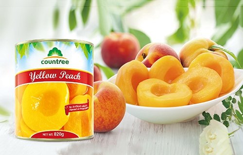 黄桃罐头