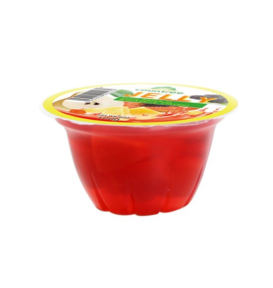 黑莓味混合果冻  