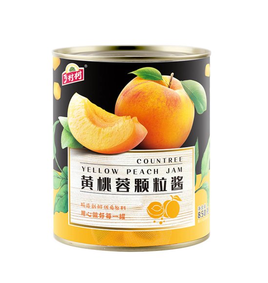 黄桃颗粒酱
