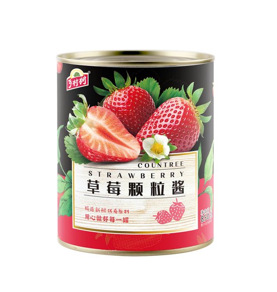 草莓颗粒酱